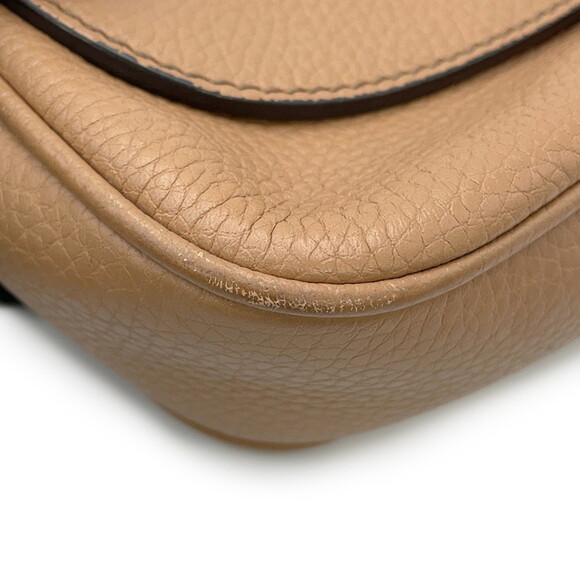 GUCCI Cream Leather Shoulder Bag - Picture 6 of 13
